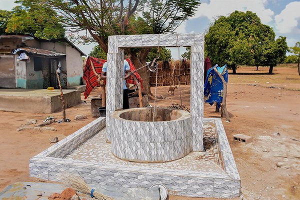 Puits construits au fil des ans