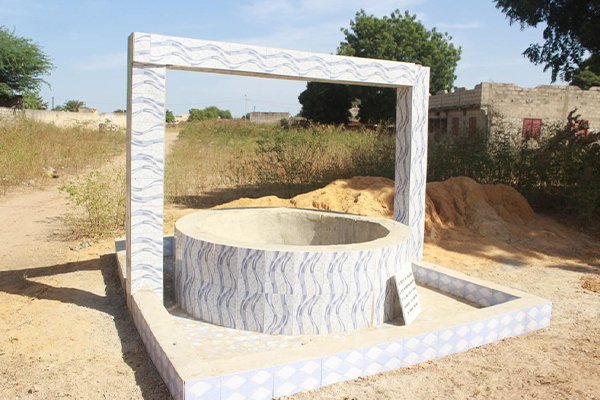 Puits construits au fil des ans